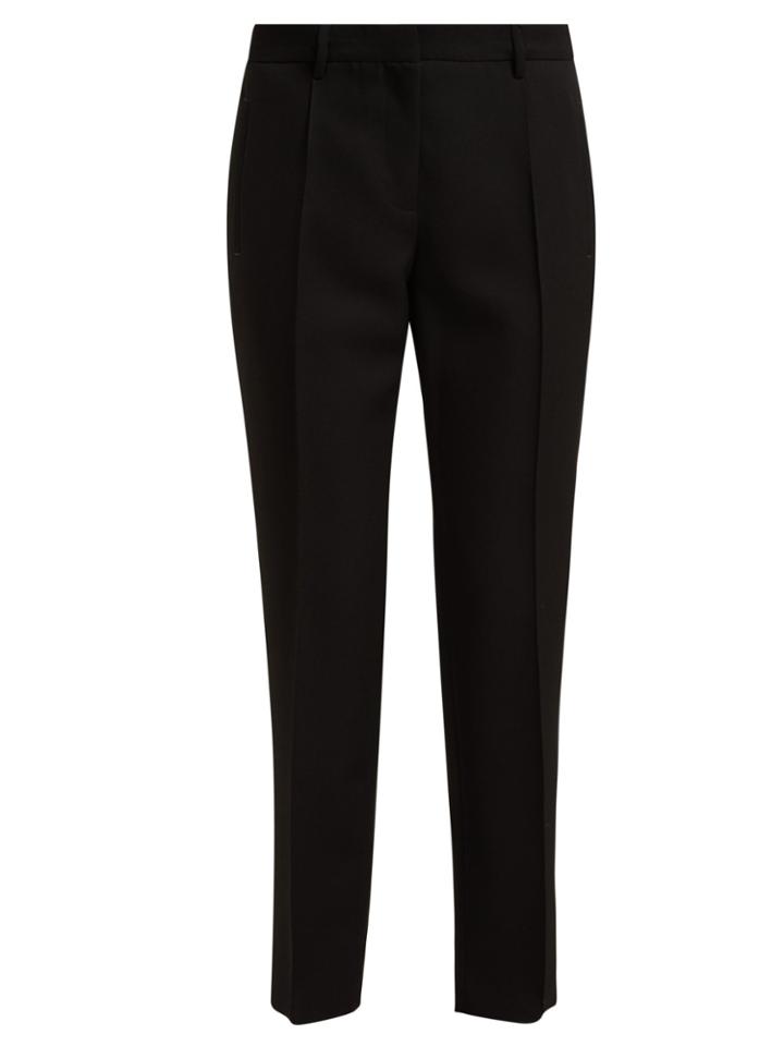 Rochas Seamed Wool Trousers