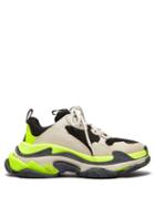 Matchesfashion.com Balenciaga - Triple S Low Top Leather Trainers - Womens - Grey Multi