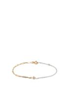 Matchesfashion.com Yvonne Lon - Diamond & 18kt Gold Bracelet - Womens - Silver Gold