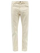 Nudie Jeans - Gritty Jackson Organic-cotton Straight-leg Jeans - Mens - Cream
