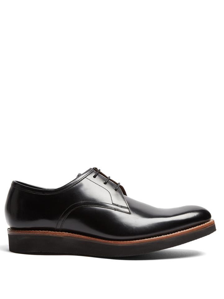 Grenson Lennie Leather Derby Shoes