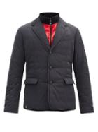 Matchesfashion.com Ralph Lauren Purple Label - Single-breasted Recycled-shell Down Jacket - Mens - Black