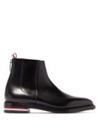 Matchesfashion.com Thom Browne - Leather Chelsea Boots - Mens - Black