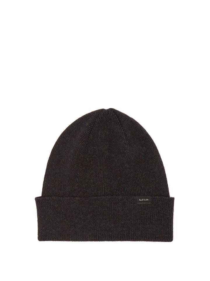 Paul Smith Ribbed-knit Lambswool Beanie Hat