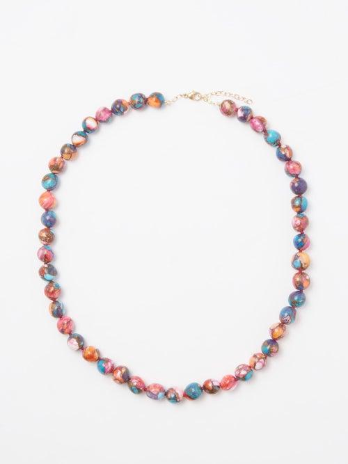 Jia Jia - Nevada Kingman Turquoise & 14kt Gold Necklace - Womens - Multi