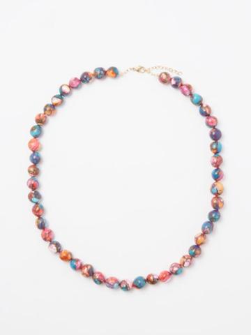 Jia Jia - Nevada Kingman Turquoise & 14kt Gold Necklace - Womens - Multi