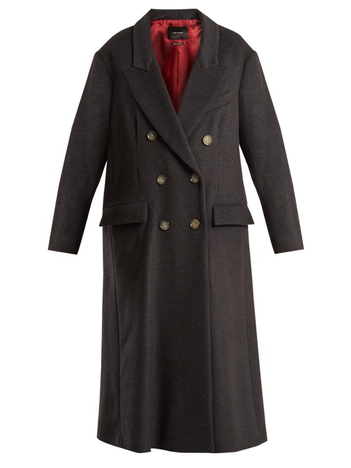 Isabel Marant Dajo Oversized Wool Coat