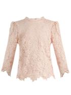 Rebecca Taylor Arella Cotton-lace Blouse