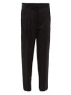 Matchesfashion.com No. 21 - Relaxed Fit Tailored Wool Trousers - Womens - Black
