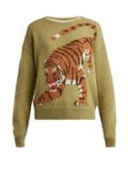Matchesfashion.com M.i.h Jeans - X Golborne Road By Bay Garnett Tiger Sweater - Womens - Multi
