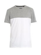 Rag & Bone Contrast-panel Cotton-jersey T-shirt