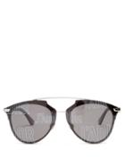 Matchesfashion.com Dior Eyewear - Reflected Aviator Sunglasses - Womens - Grey
