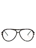 Matchesfashion.com Meeyye - Symi Tortoiseshell Glasses - Womens - Black