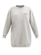 Ganni - Software Organic Cotton-blend Jersey Sweatshirt - Womens - Grey