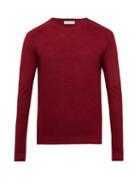 Matchesfashion.com Etro - Crew Neck Wool Sweater - Mens - Burgundy