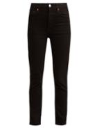 Matchesfashion.com Re/done Originals - High Rise Slim Leg Jeans - Womens - Black