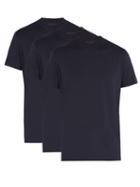 Matchesfashion.com Prada - Set Of Three Cotton Jersey T Shirts - Mens - Navy
