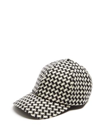 Larose Vintage Tweed-wool Baseball Cap