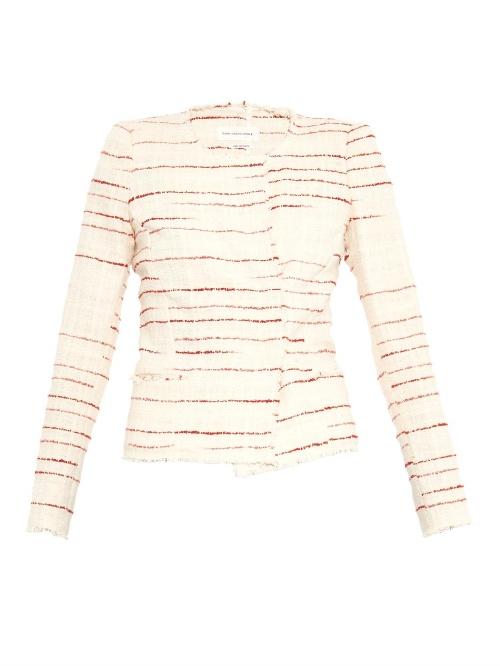 Isabel Marant Étoile Glenn Striped Tweed Jacket