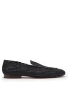 Matchesfashion.com Casablanca 1942 - Cesare Woven Raffia Loafers - Mens - Black