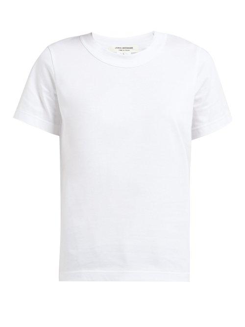 Matchesfashion.com Junya Watanabe - Crew Neck Cotton Jersey T Shirt - Womens - White Multi