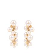 Lanvin Faux-pearl Cluster Drop Earrings