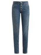 Matchesfashion.com Balenciaga - Tube Jeans - Womens - Blue