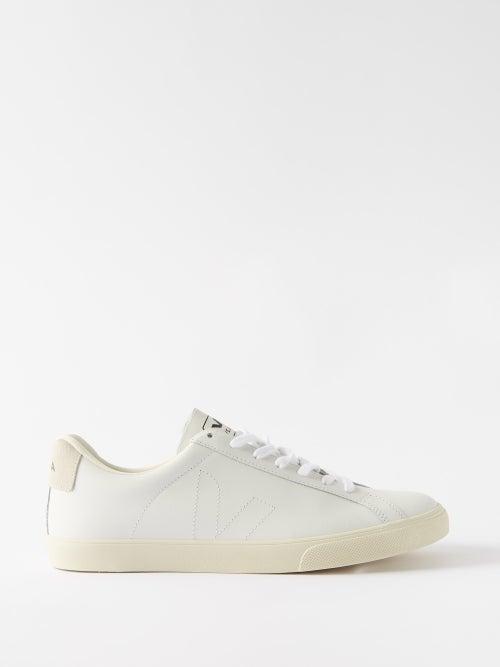 Veja - Esplar Leather Low-top Trainers - Mens - White