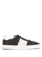 Matchesfashion.com Valentino - Fly Crew Low Top Leather Trainers - Mens - Black Multi