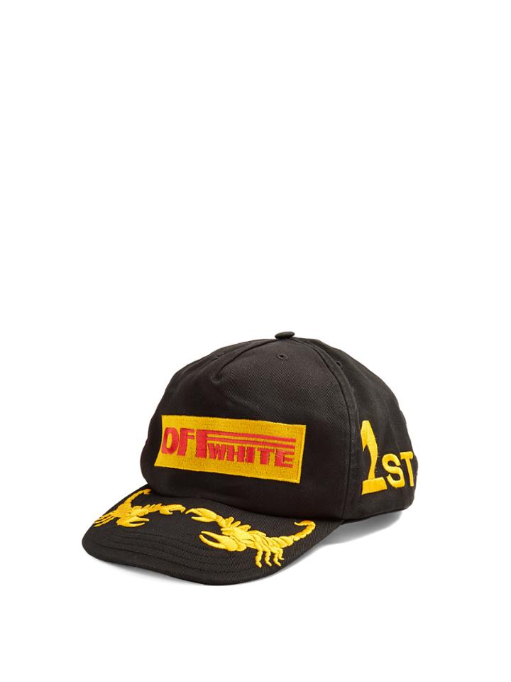 Off-white Scorpions-embroidered Cap