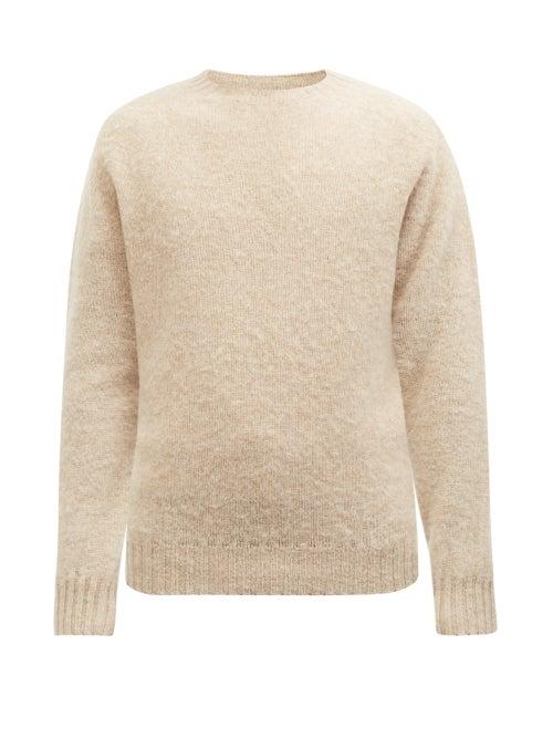 Howlin' - Birth Of The Cool Virgin Wool Sweater - Mens - Cream