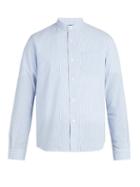 Matchesfashion.com A.p.c. - Robinson Striped Cotton Shirt - Mens - Blue Multi