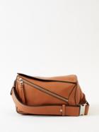 Loewe - Puzzle Leather Cross-body Bag - Mens - Tan