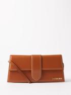 Jacquemus - Bambino Leather Shoulder Bag - Womens - Light Brown