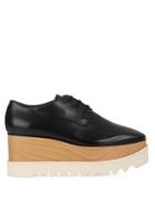 Stella Mccartney Elyse Lace-up Faux-leather Platform Shoes