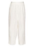 Zimmermann Empire Plisse High-rise Pleated Culottes