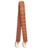 Matchesfashion.com Loewe - Laced Leather Bag Strap - Womens - Tan