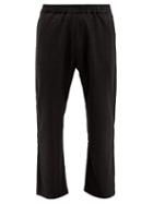 Matchesfashion.com Barena Venezia - Bativoga Elasticated-waist Wool-blend Trousers - Mens - Dark Grey