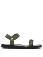 Matchesfashion.com The Row - Egon Ruched Leather Sandals - Womens - Green