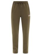 Matchesfashion.com Ganni - Software Recycled Cotton-blend Track Pants - Womens - Olive Green
