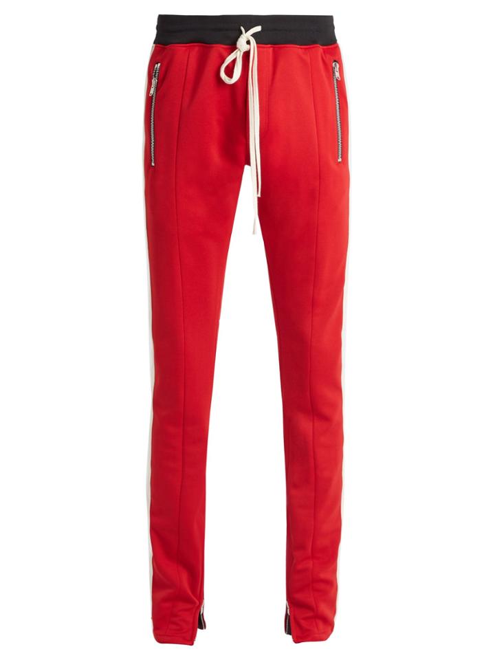 Fear Of God Side-stripe Skinny Jersey Track Pants