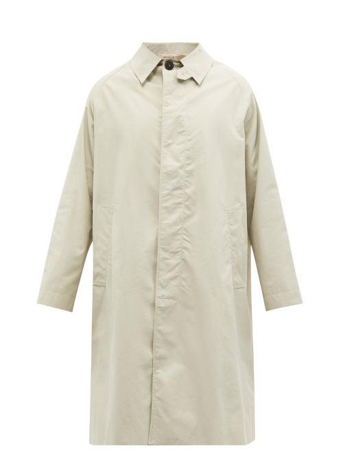 Studio Nicholson - Romer Cotton-gabardine Coat - Mens - Cream