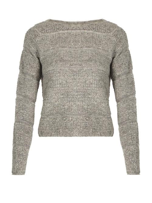 See By Chloé Round-neck Looped-knit Sweater