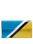 Tomasini Caiman Suede Clutch
