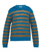 Matchesfashion.com Acne Studios - Kiefer Breton Striped Sweater - Mens - Blue