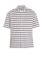 Burberry Harley Horizontal-striped Cotton Shirt
