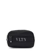Matchesfashion.com Valentino Garavani - Vltn Logo-jacquard Belt Bag - Mens - Black