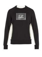 C.p. Company Logo-patch Cotton Sweatshirt