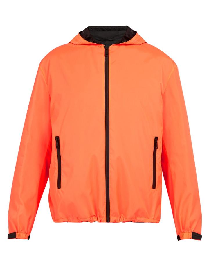 Prada Shell Hooded Jacket