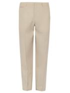 Matchesfashion.com Lemaire - Mid Rise Tailored Wool Trousers - Mens - Light Grey